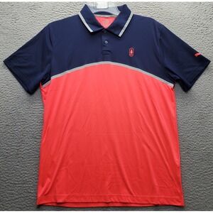 Puma Pinehurst 1900 Golf Polo Shirt Mens L Multi Riverton Short Sleeve Athletic